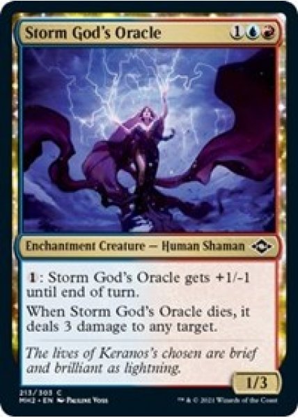 Storm God's Oracle - Foil