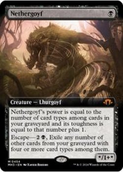 Nethergoyf (Extended Art) Foil