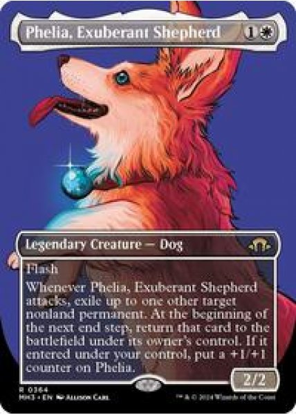 Phelia, Exuberant Shepherd (Borderless) Foil