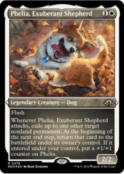 Phelia, Exuberant Shepherd (Foil Etched) Foil