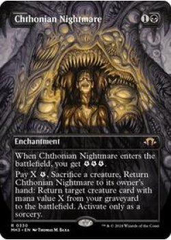 Chthonian Nightmare (Borderless) Foil