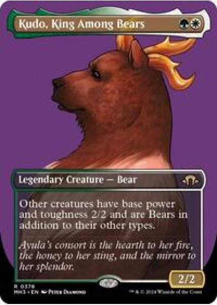 Kudo, King Among Bears (Borderless) Foil