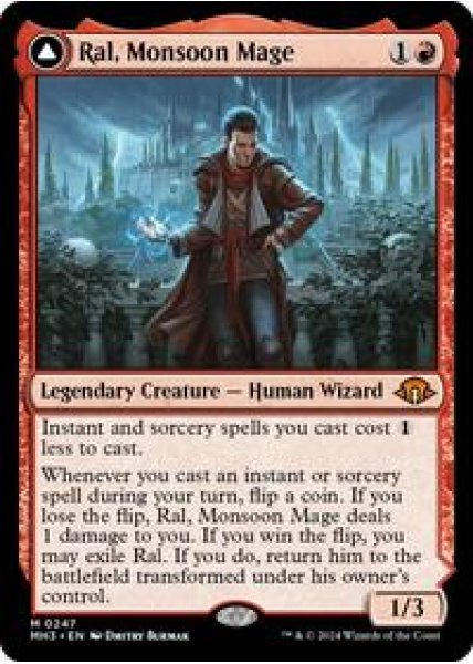 Ral, Monsoon Mage Foil