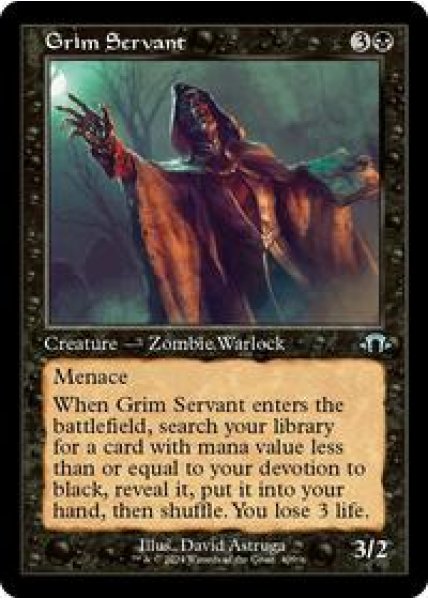 Grim Servant (Retro Frame) Foil