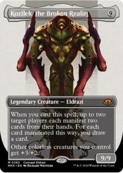 Kozilek, the Broken Reality (Borderless)