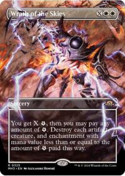 Wrath of the Skies (Borderless) Foil