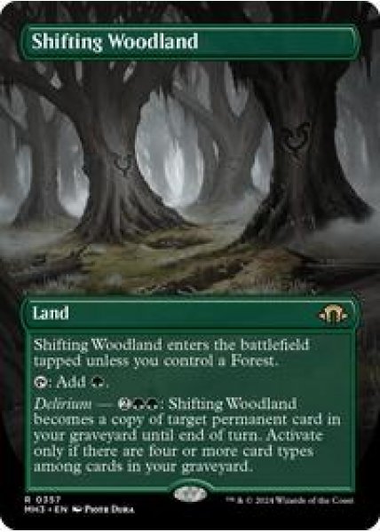 Shifting Woodland (Borderless) Foil