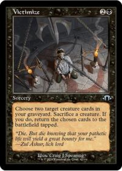 Victimize (Retro Frame) Foil