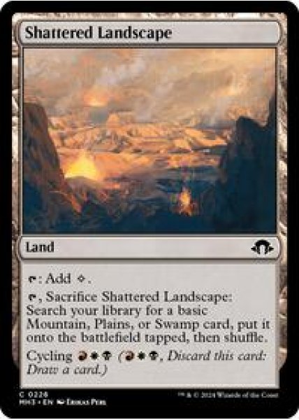 Shattered Landscape Foil