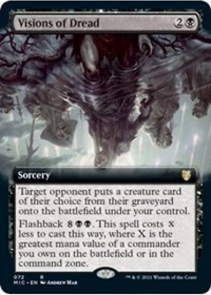 Visions of Dread (Extended Art)