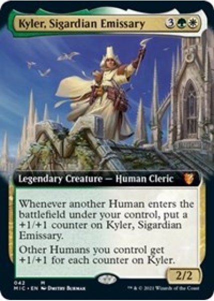 Kyler, Sigardian Emissary (Extended Art)