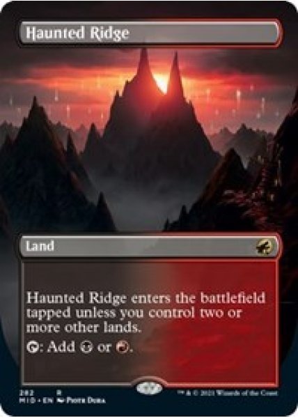 Haunted Ridge (Borderless) - Foil