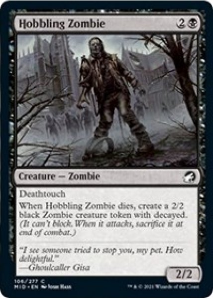 Hobbling Zombie - Foil