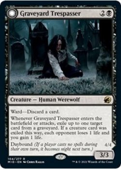 Graveyard Trespasser - Foil