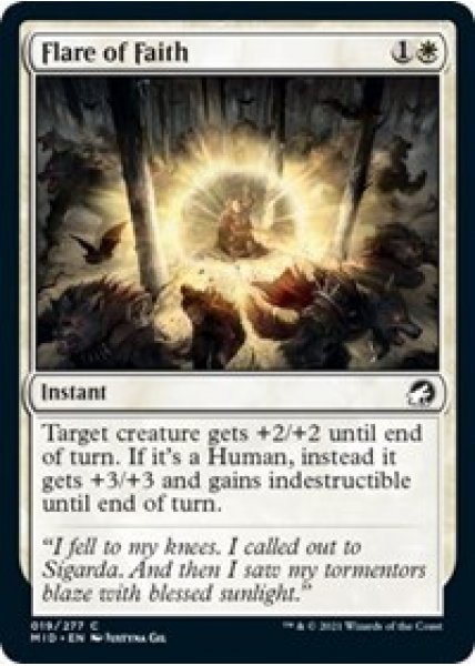 Flare of Faith - Foil