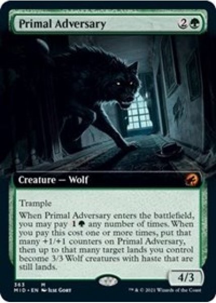 Primal Adversary (Extended Art) - Foil