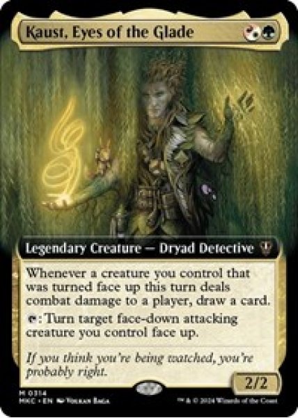 Kaust, Eyes of the Glade (Extended Art) Foil