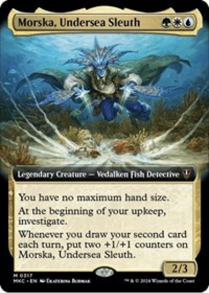 Morska, Undersea Sleuth (Extended Art) Foil