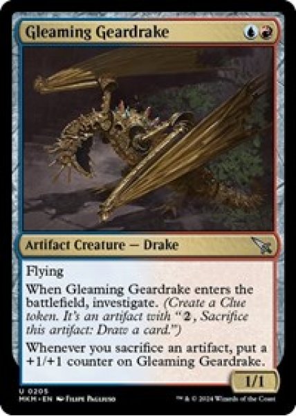 Gleaming Geardrake