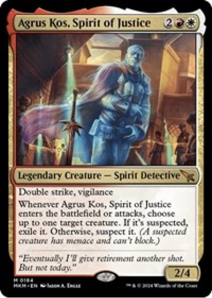 Agrus Kos, Spirit of Justice Foil