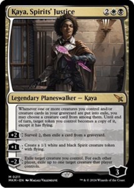 Kaya, Spirits' Justice Foil