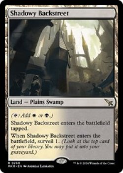 Shadowy Backstreet Foil