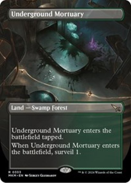 Underground Mortuary (Borderless) Foil