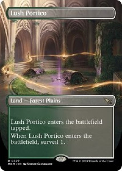 Lush Portico (Borderless) Foil