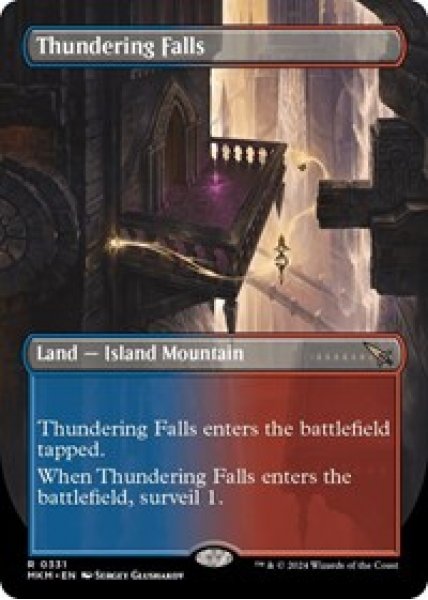 Thundering Falls (Borderless) Foil