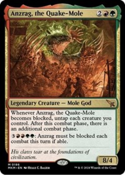 Anzrag, the Quake-Mole Foil