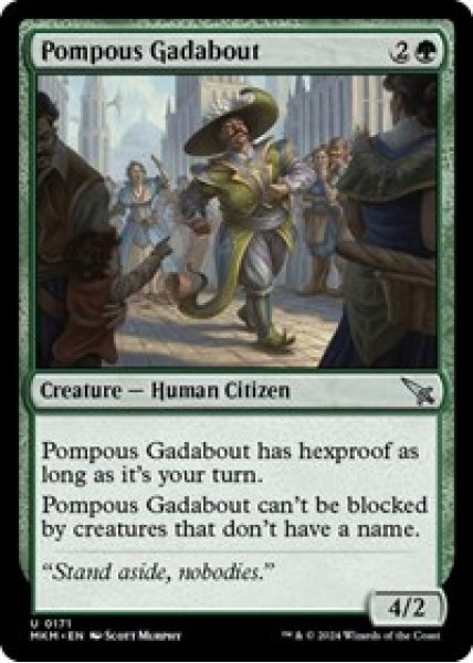 Pompous Gadabout Foil