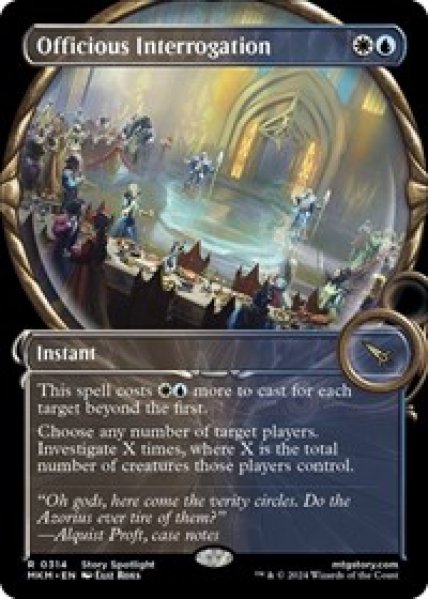 Officious Interrogation (Showcase) Foil