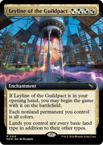 Leyline of the Guildpact (Extended Art) Foil