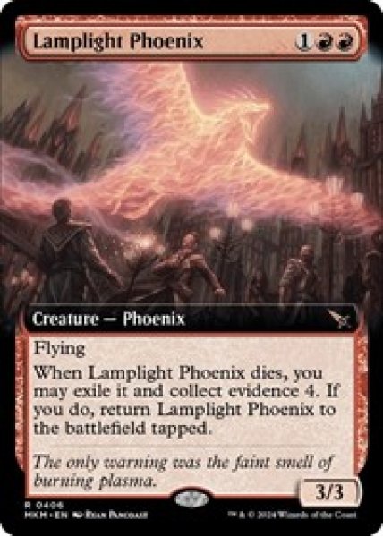 Lamplight Phoenix (Extended Art) Foil