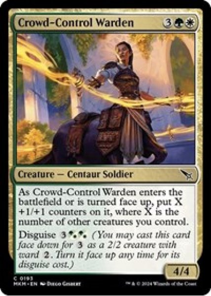 Crowd-Control Warden Foil