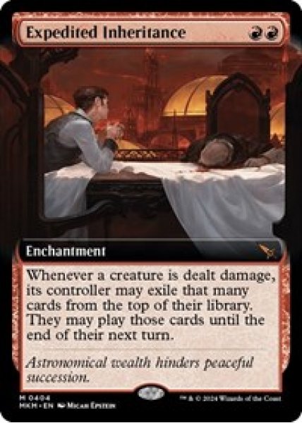 Expedited Inheritance (Extended Art) Foil