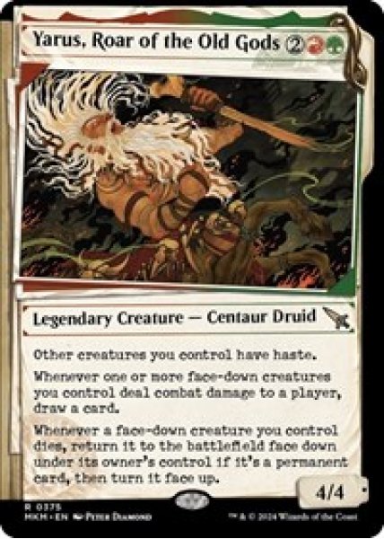 Yarus, Roar of the Old Gods (Showcase) Foil