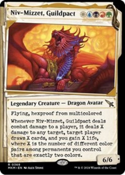 Niv-Mizzet, Guildpact (Showcase) (368) Foil