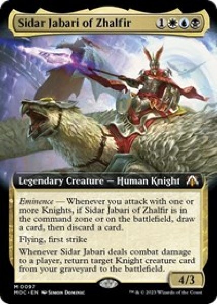 Sidar Jabari of Zhalfir (Extended Art)