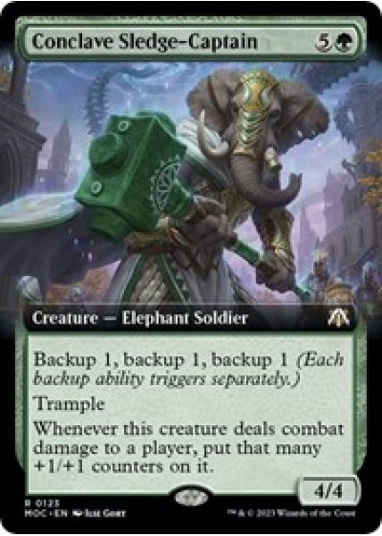 Conclave Sledge-Captain (Extended Art)