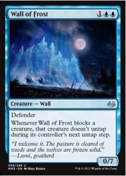 Wall of Frost - Foil