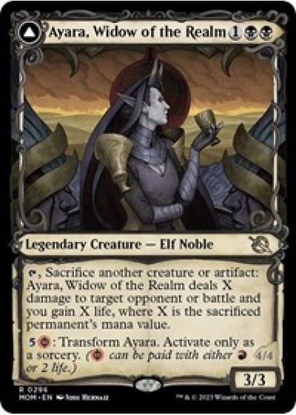 Ayara, Widow of the Realm (Showcase) - Foil