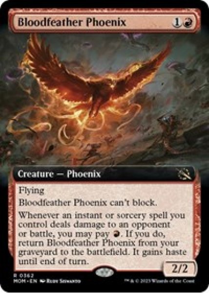 Bloodfeather Phoenix (Extended Art)