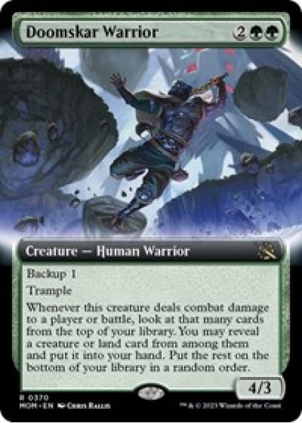 Doomskar Warrior (Extended Art)