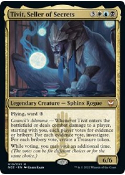 Tivit, Seller of Secrets - Foil