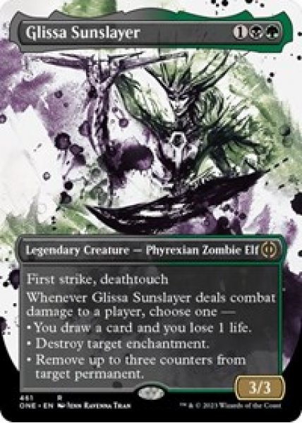 Glissa Sunslayer (Showcase) (Step-and-Compleat Foil) - Foil