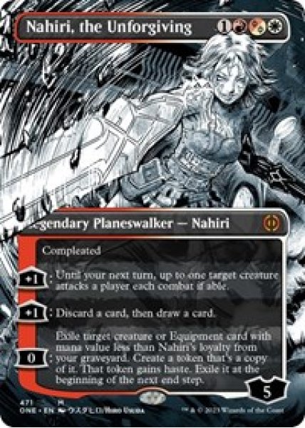 Nahiri, the Unforgiving (Showcase) (Step-and-Compleat Foil) - Foil