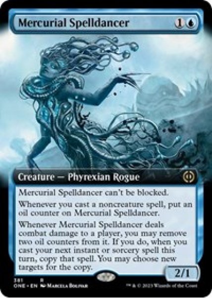 Mercurial Spelldancer (Extended Art) - Foil