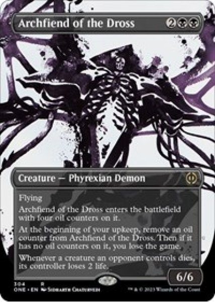 Archfiend of the Dross (Showcase) - Foil