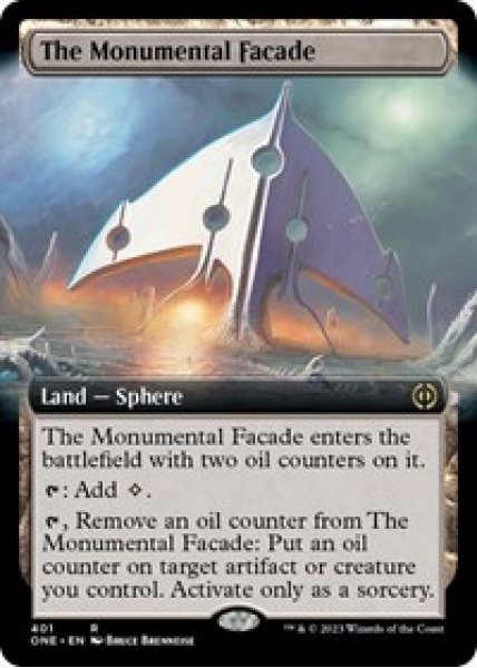 The Monumental Facade (Extended Art) - Foil